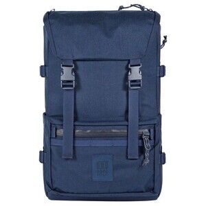 NEW Topo Designs Rover Pack Tech Backpack 24L. Navy Blue Laptop Comupter Bag NWT